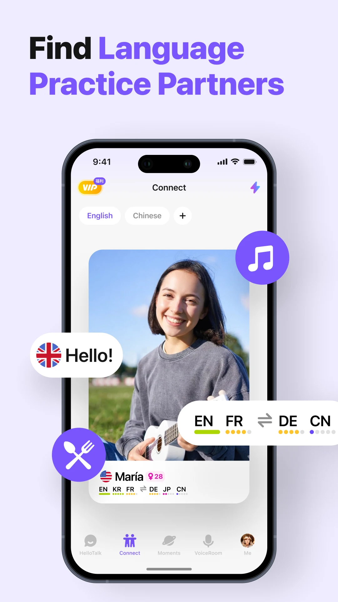 HelloTalk - Learn Languages screenshot